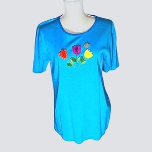 Vintage Quacker factory blouse size medium